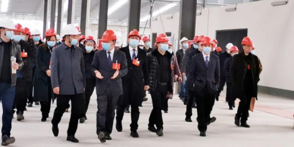 人大代表、政協(xié)委員蒞臨宏量基筑考察調(diào)研！